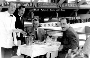 Oran - Palais des Sports - Foire-Expo moment degustation 1953